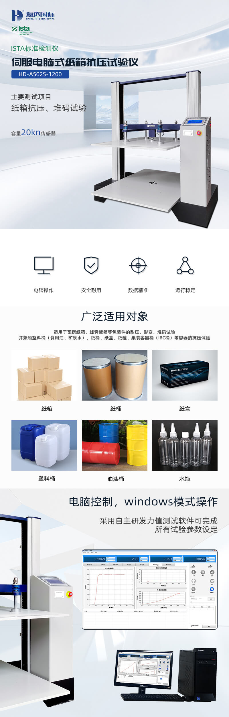 HD-A502S-1200-伺服電腦式紙箱抗壓試驗(yàn)儀_01 HD-A502S-1200-伺服電腦式紙箱抗壓試驗(yàn)儀_01